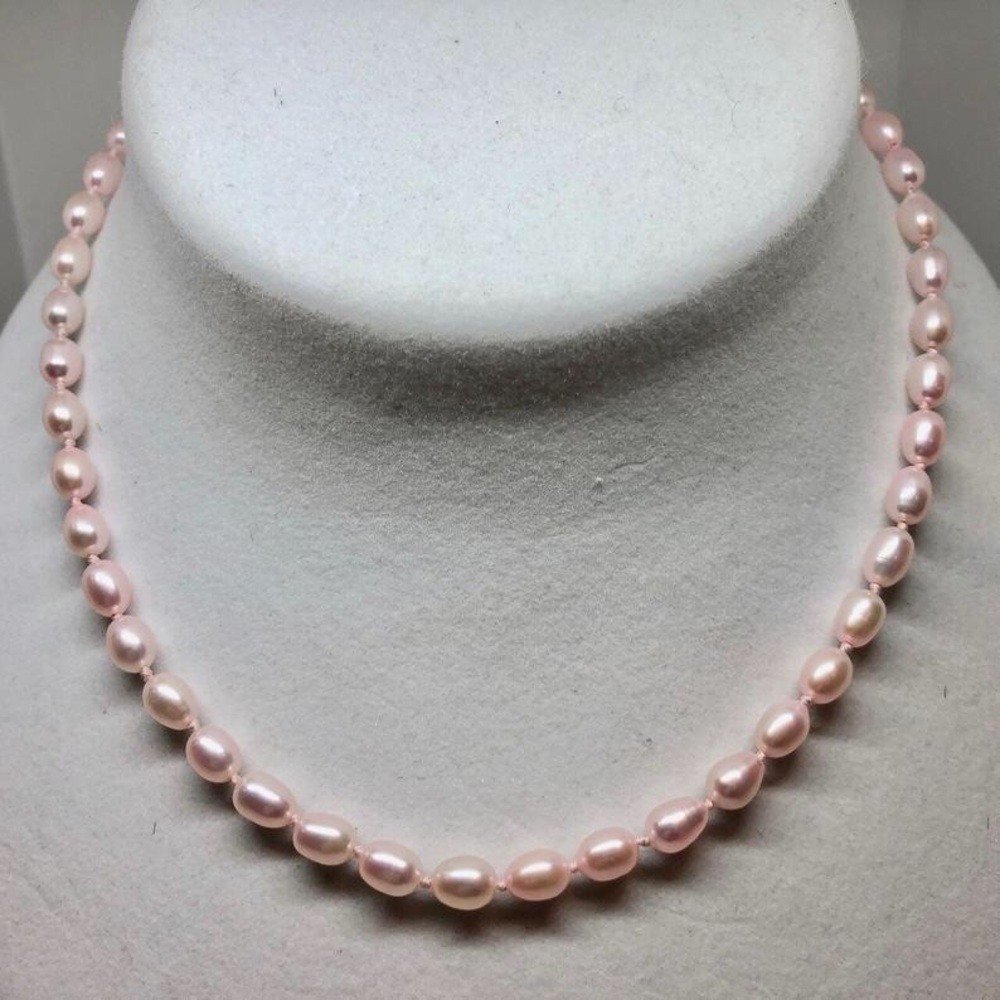 Pink Freshwater Pearl Necklace